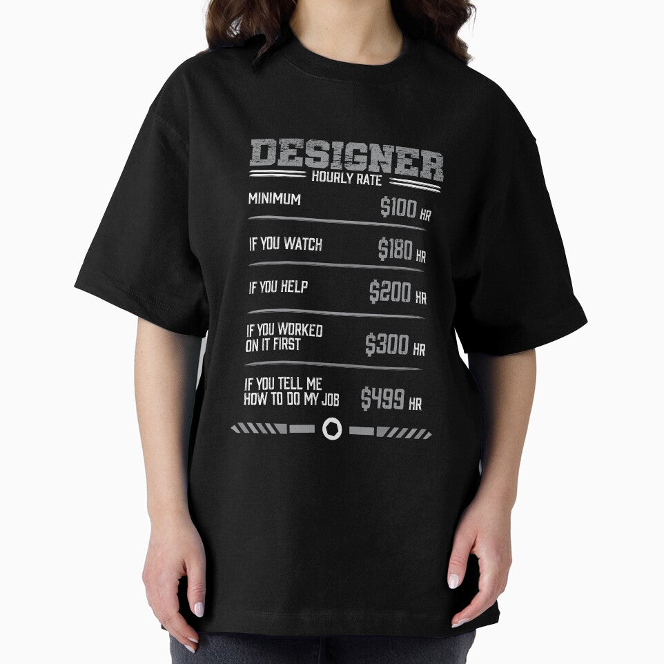 Designer Hourly Rate by Myshelter