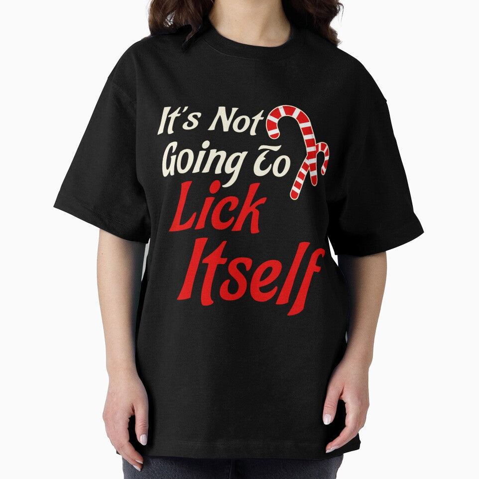 It's Not Going to Lick Itself Adult Short Sleeve Funny Christmas by dortuhayezh