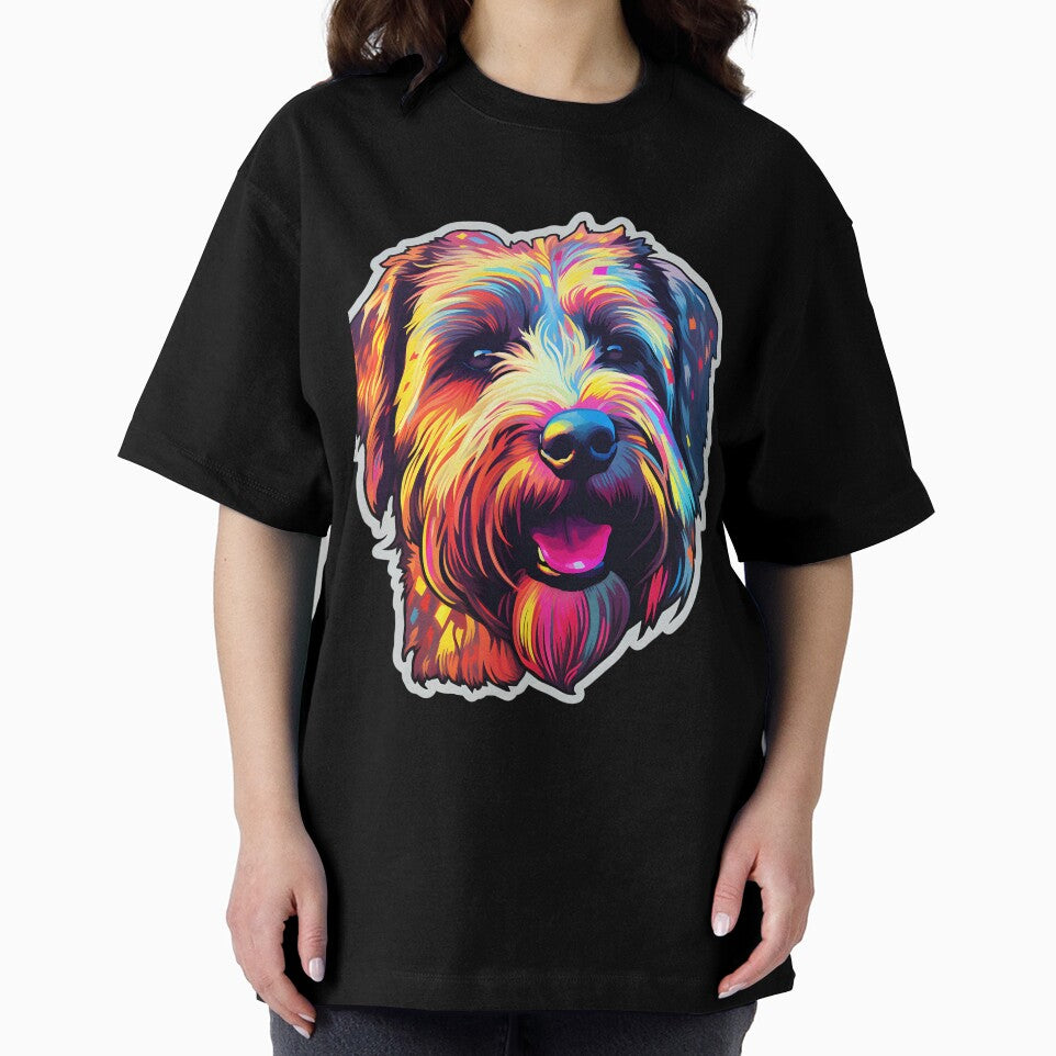 Neon Soft-coated Wheaten Terrier by CUTEDOGGIEZ
