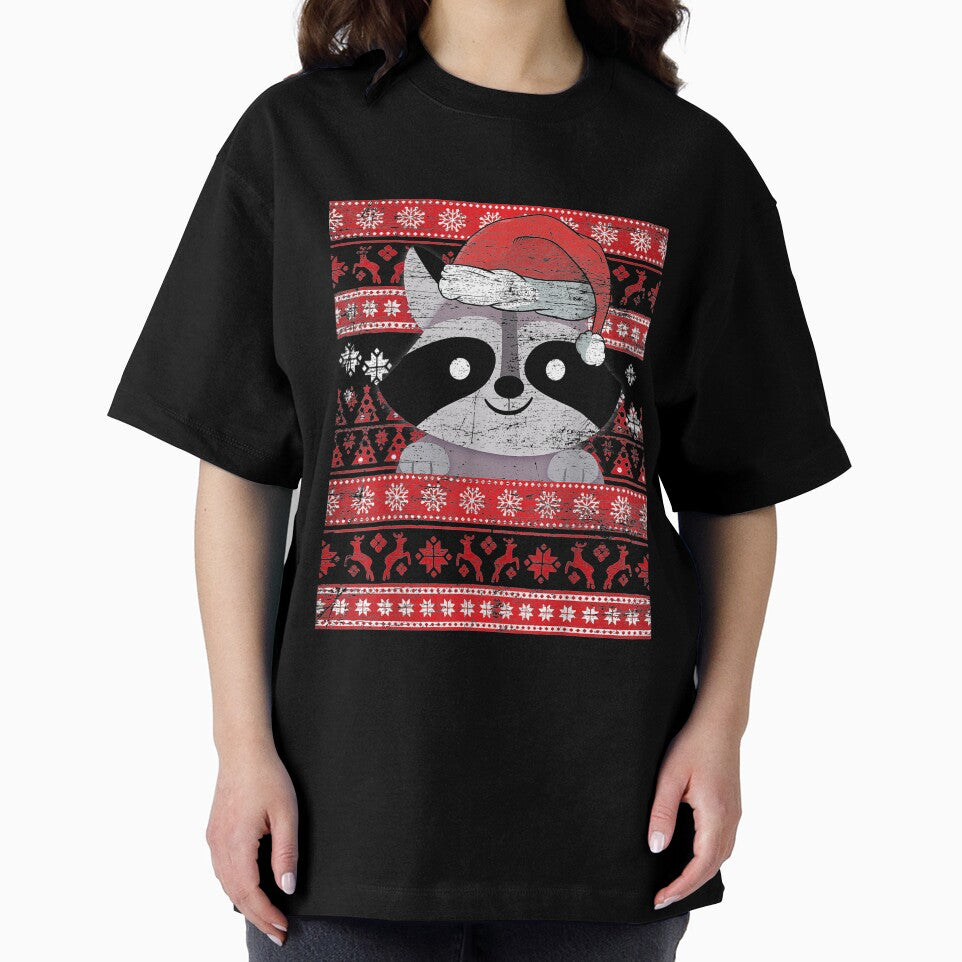 Zookeeper Raccoon Gifts Ugly Christmas Racoon by bosgrmarjopp95