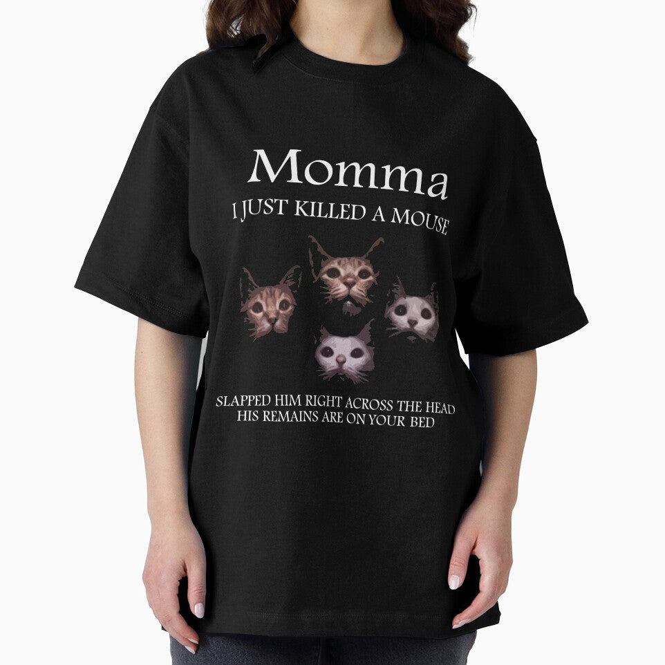 Momma i just killed a mouse by DuckinFunny