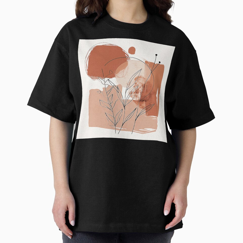 Boho Warm Terracotta Colors And Clay Hues Abstract by DEC02