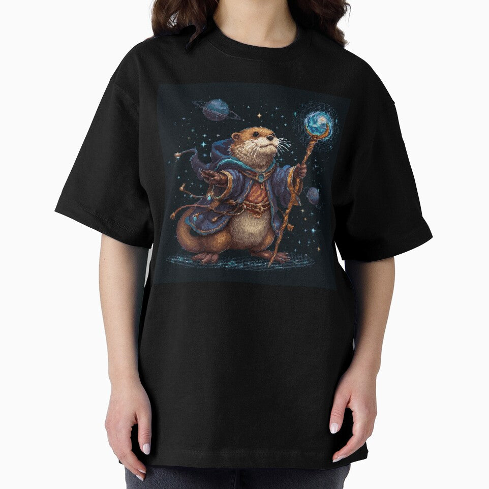 Otter Wizard Pixel Art by Kaos-Bit