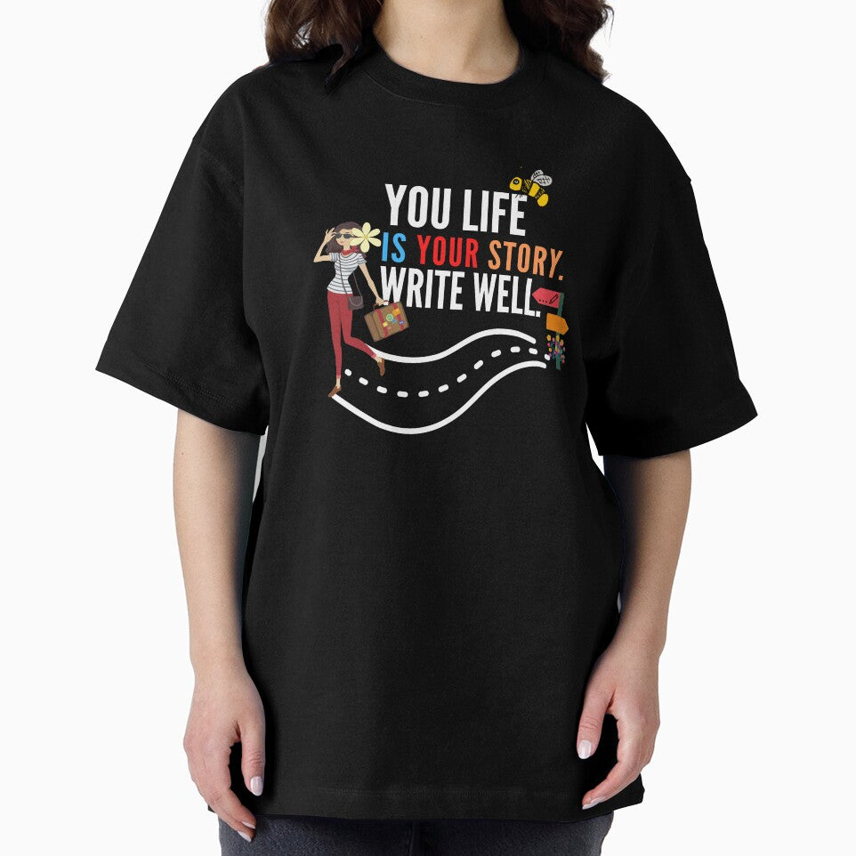 you life is your story write well t shirt by Farmsuk