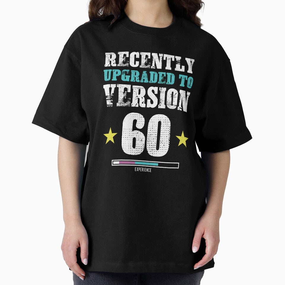 Funny Version 60.0 Gift graphic For Geek 60th Party by Lisbob