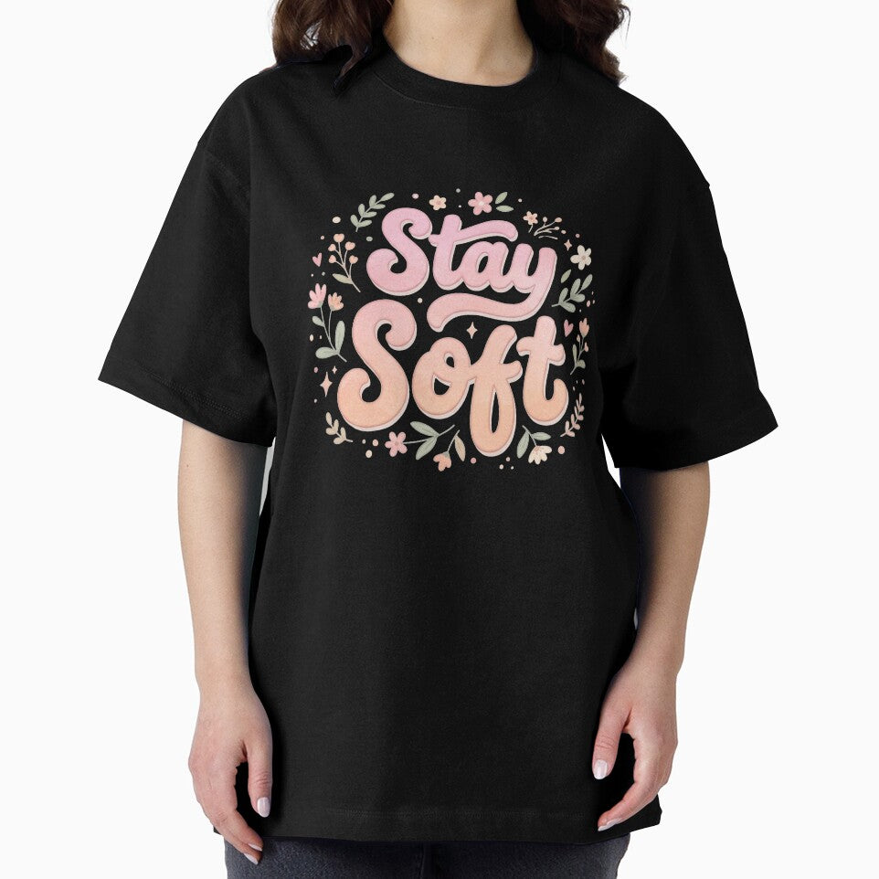 Stay Soft Pastel Typography Design by Quiet Mode Studio