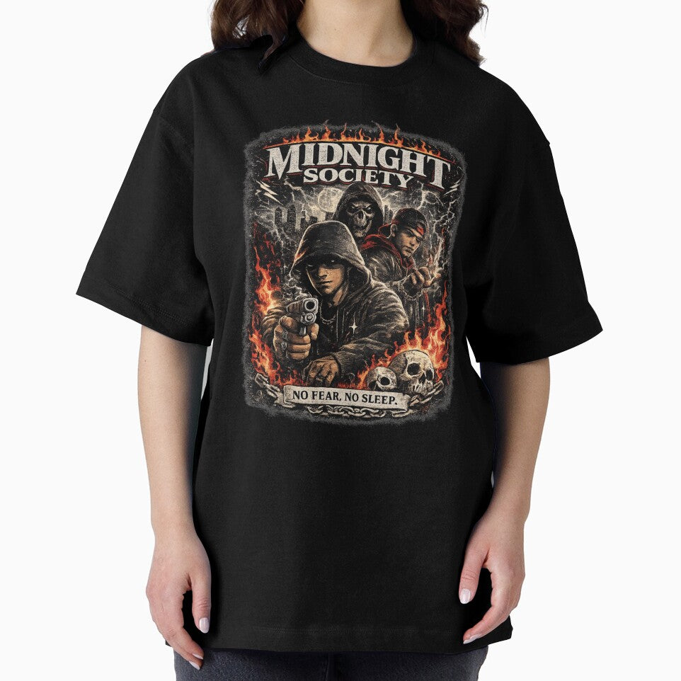 Midnight Society Vintage Streetwear Design by a1qualityd