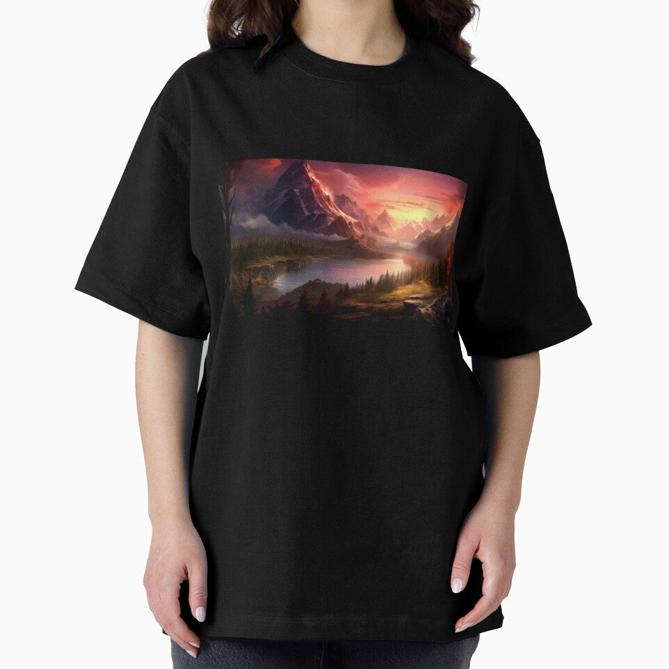 Fantasy Landscape - Towering Mountain Peaks by Fantasy Masterpiece