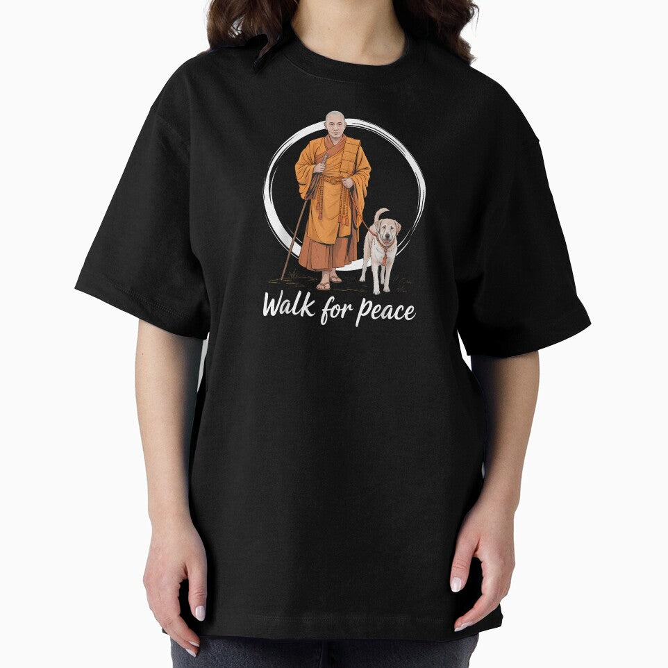 Peace Walking Monks And Aloka Dog Walk For Peace Men Women by Cokonatss