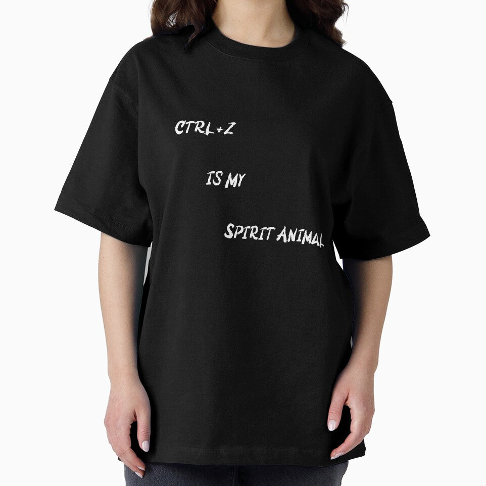 Ctrl+Z funny Tshirt by ShadyTigers Emporium
