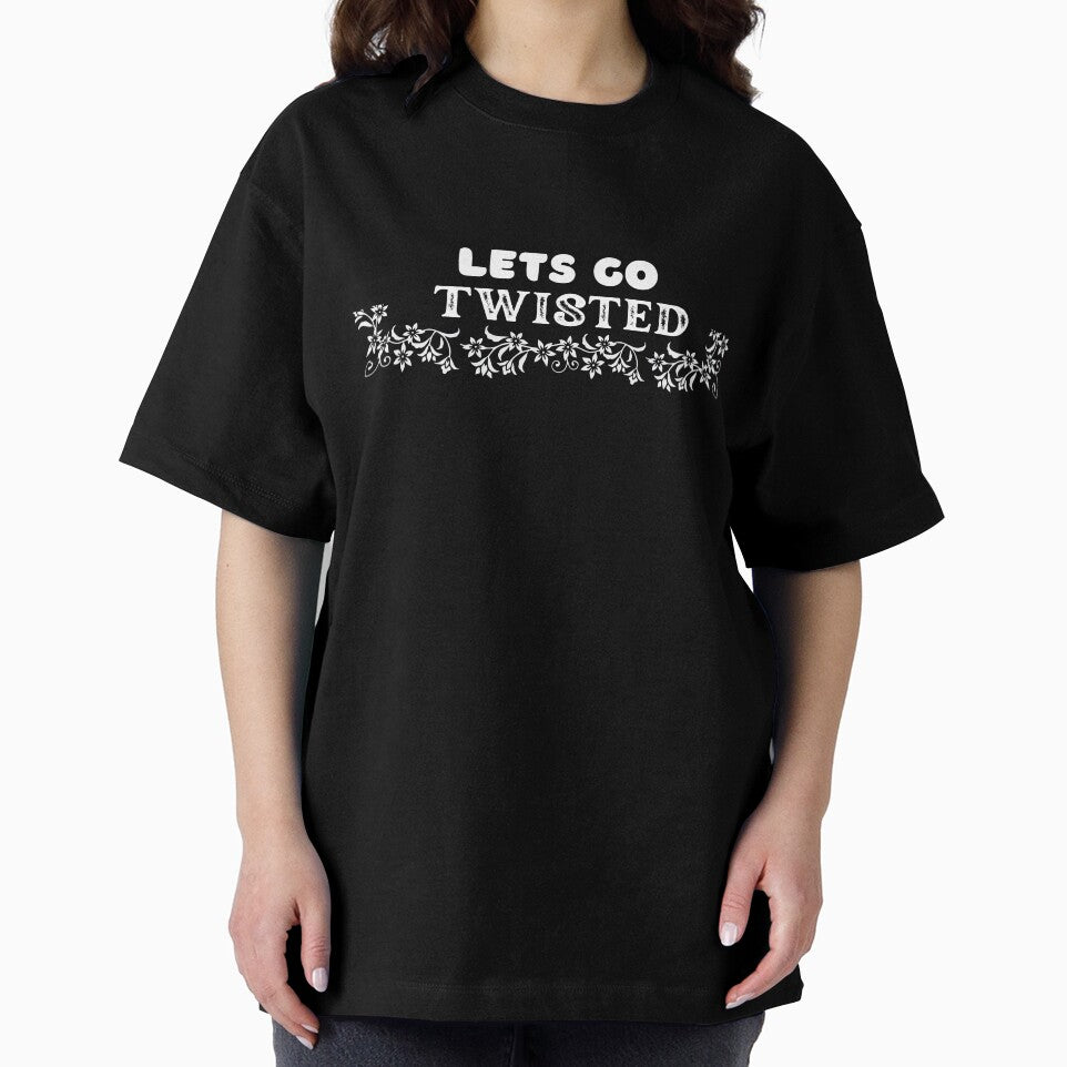 Lets Go Twisted Custom Yoga Prints for Workout by Katedesignz