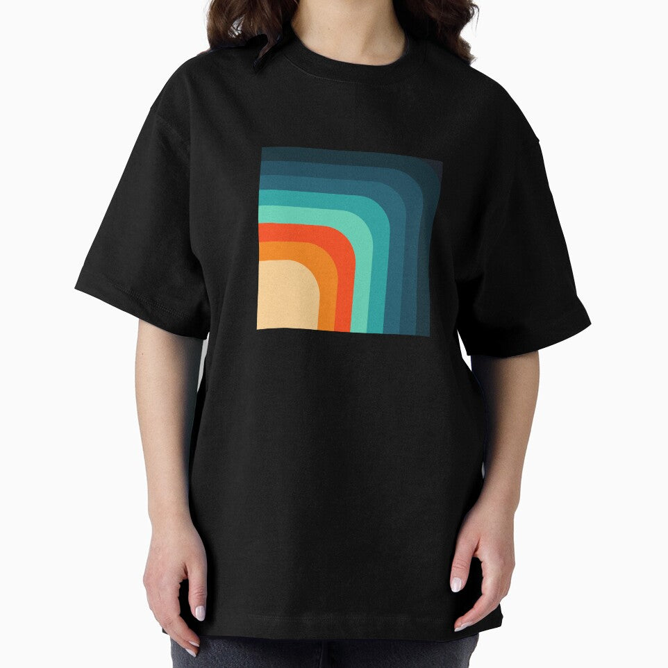 70s Retro Color Geometric Vintage Pattern by ind3finite