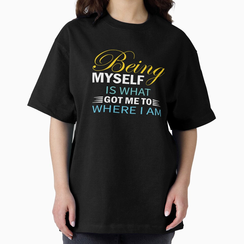 being myself is what got to me where I am by Sanjoy2020