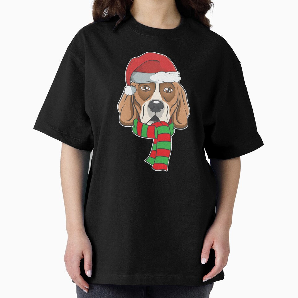 Funny Christmas Dog Xmas Santa Beagle Holiday Gift by haselshirt