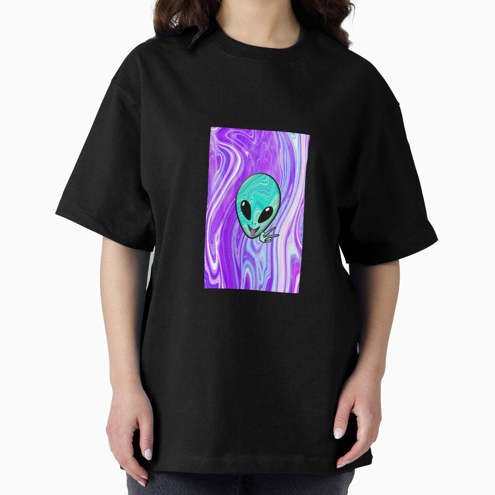 Psychedelic Alien Phone Case by christensart