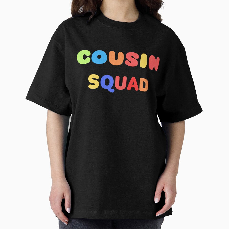 Cousin Squad Crew Family Matching Group Adult Kids Toddlers Vintage Cousin Crew T-Shirt: Classic Fit, Crew Neck, Short Sleeve for Casual Trips & Vacations by Dazeville Studio1541