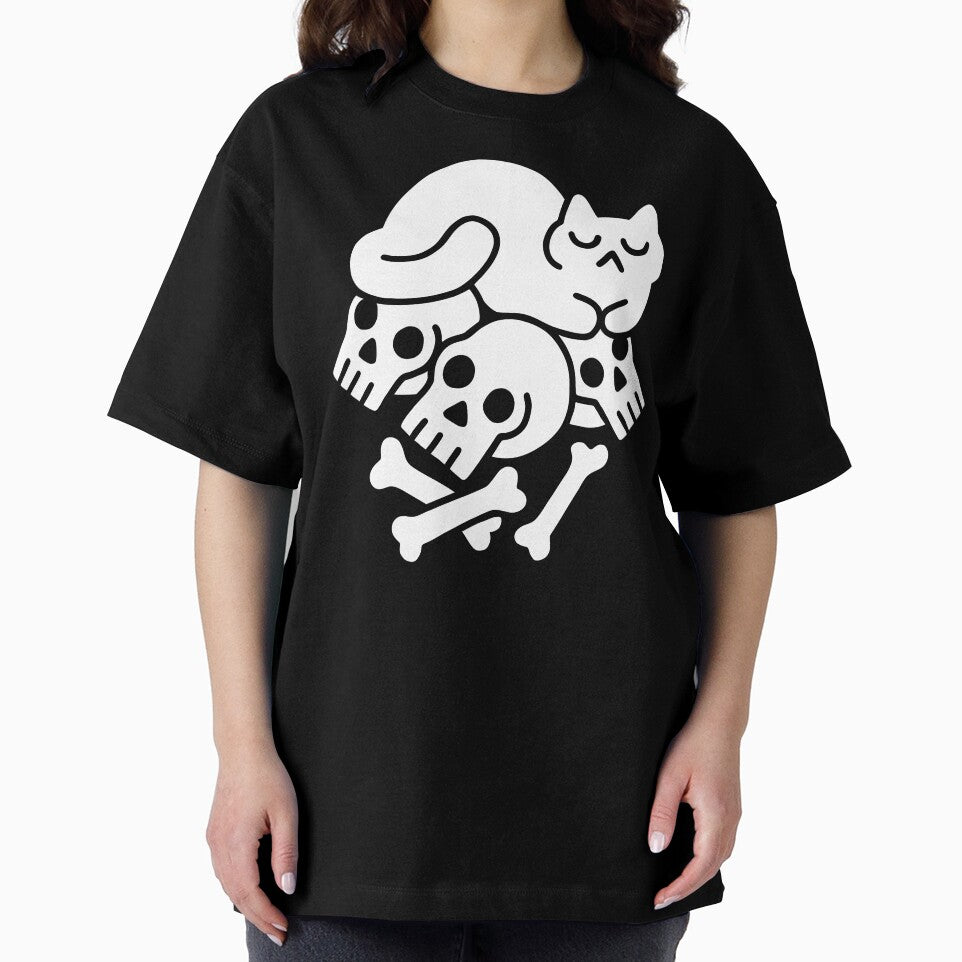 Catnap on a Pile of Bones by obinsun