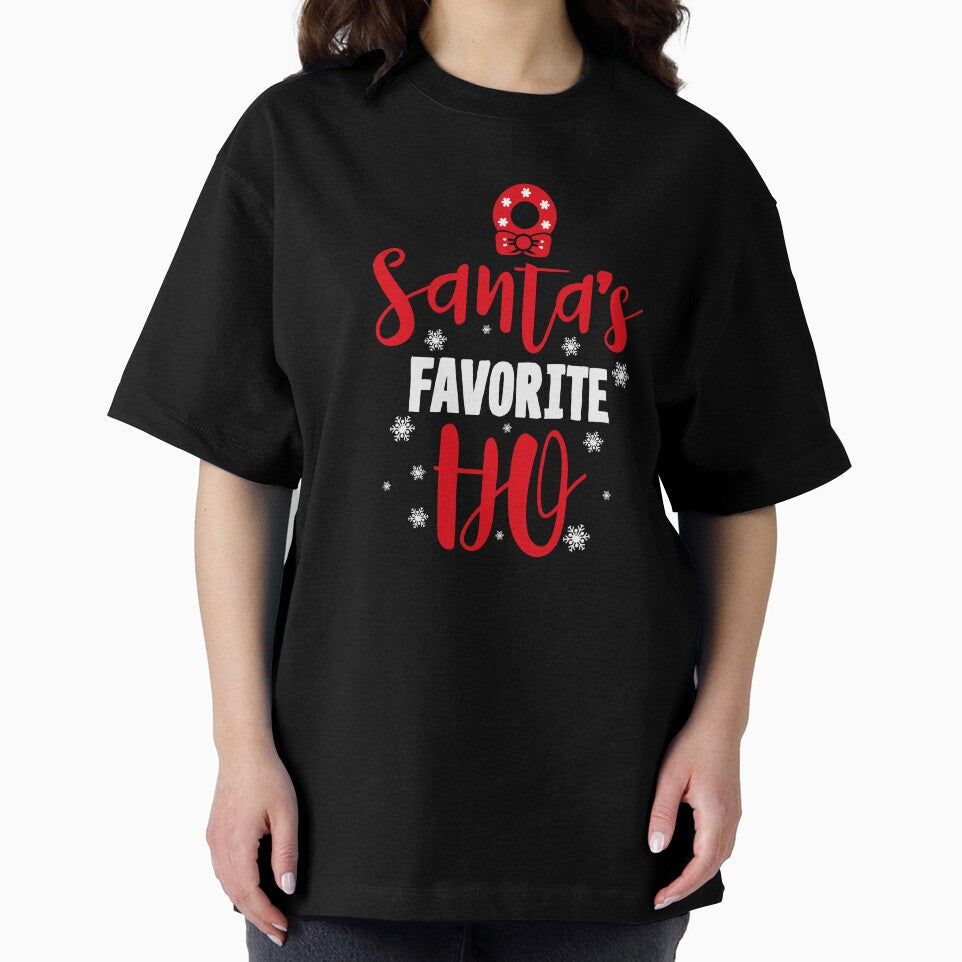 Santa's Favorite Ho Funny Christmas T-Shirt by AllStarMerch