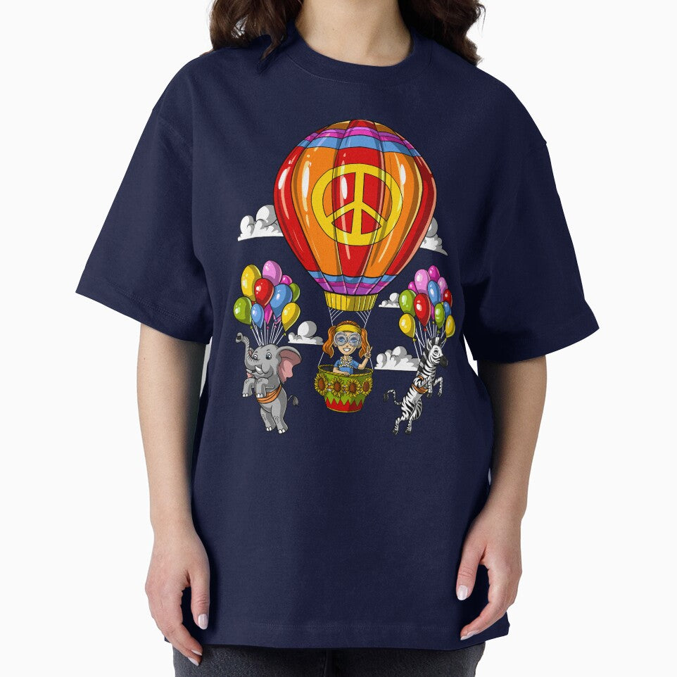 Hippie Hot Air Balloon by underheaven