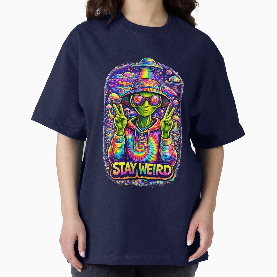 alien hippie by wizardsklothing