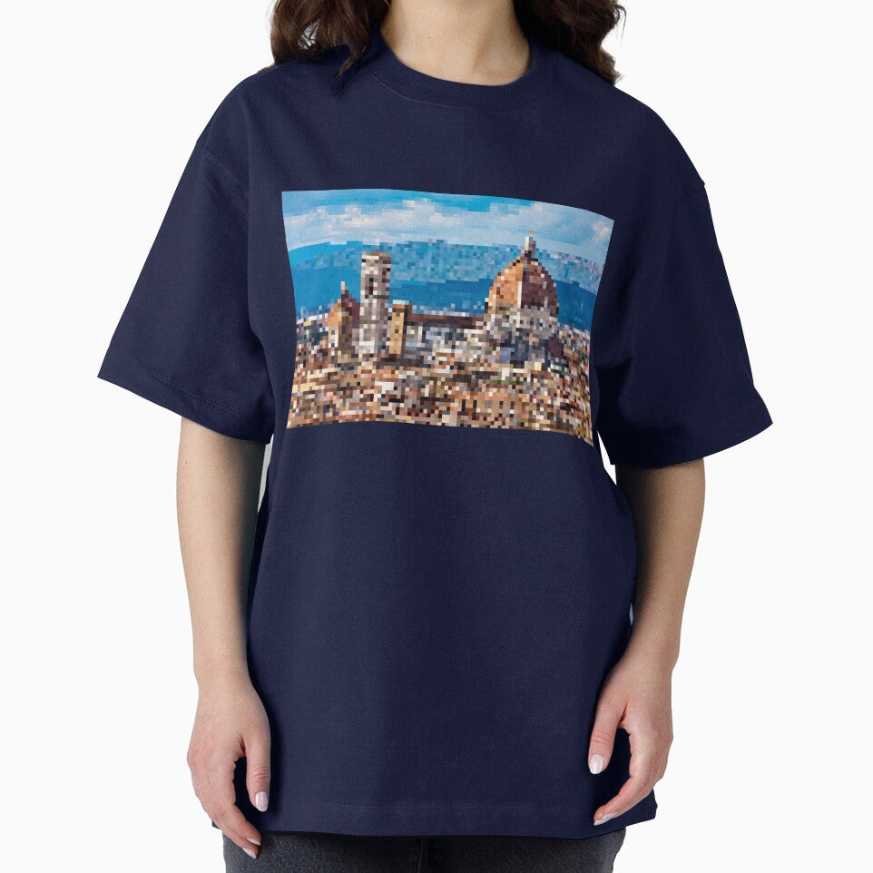 Pixelated Florence Cathedral by Potato Quality Prints