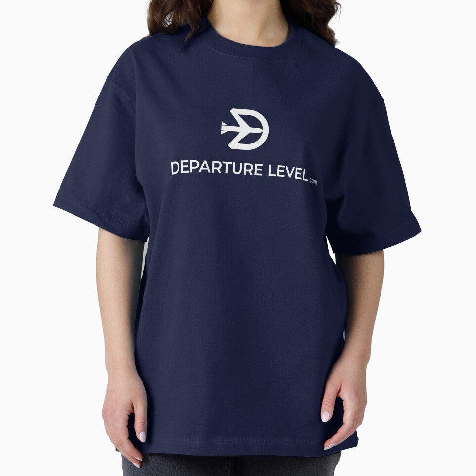 Departure Level Logo, Vertical Knockout without tag line by Mundera