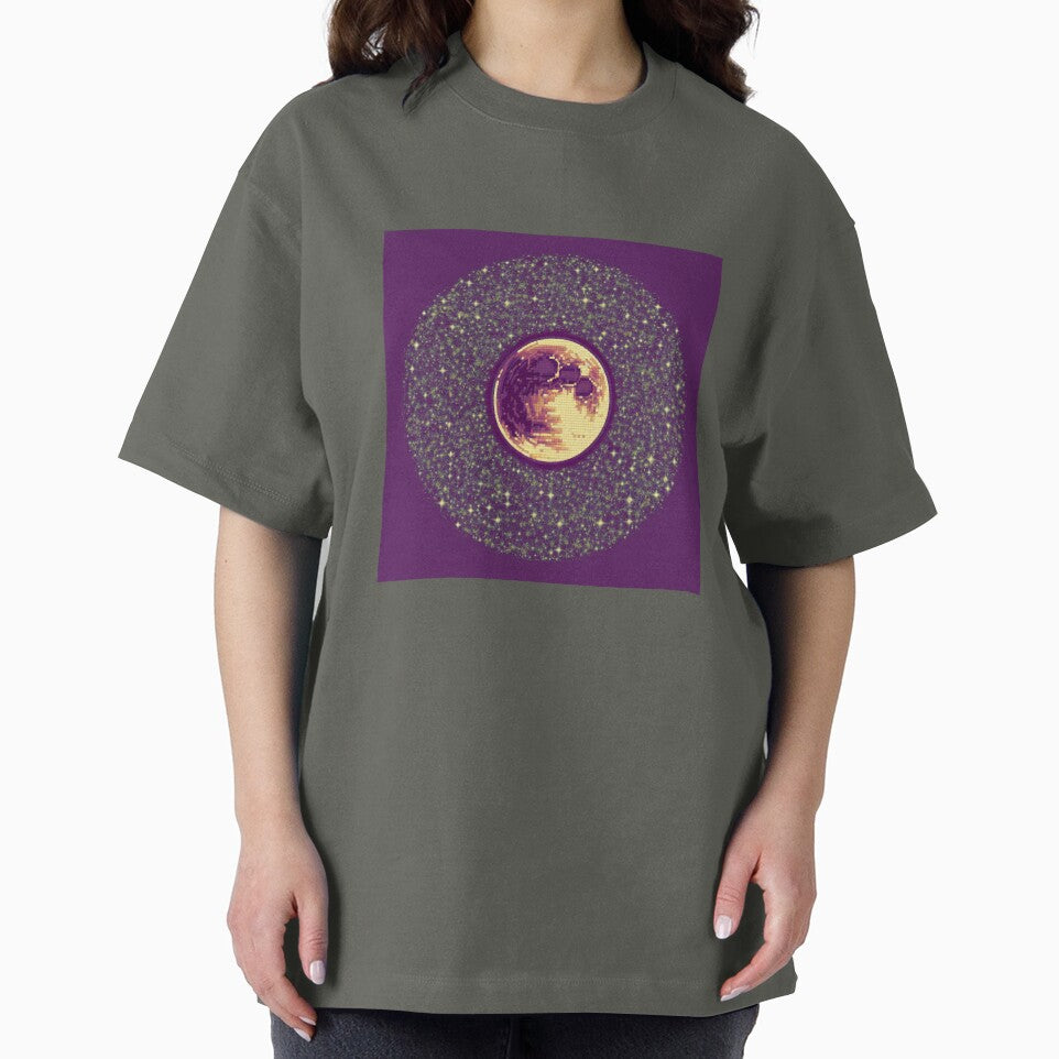 Pixel Art Moon and Stars Design - Retro Art for Clothing, Mugs, and Accessories by AlanCStore
