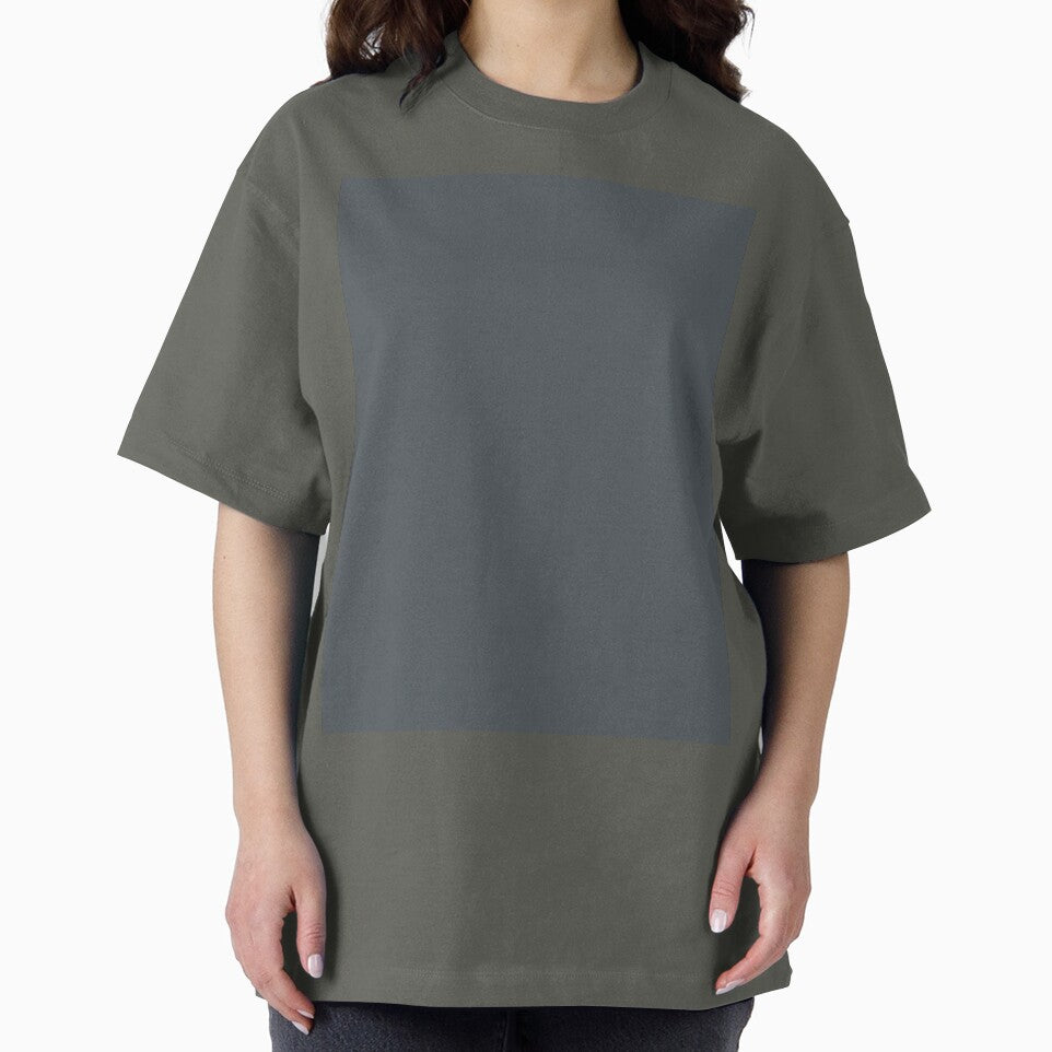 Plain Solid Color Chic Dark Grey Cool Gray Teal Gray Teal Grey by mimihuang creations