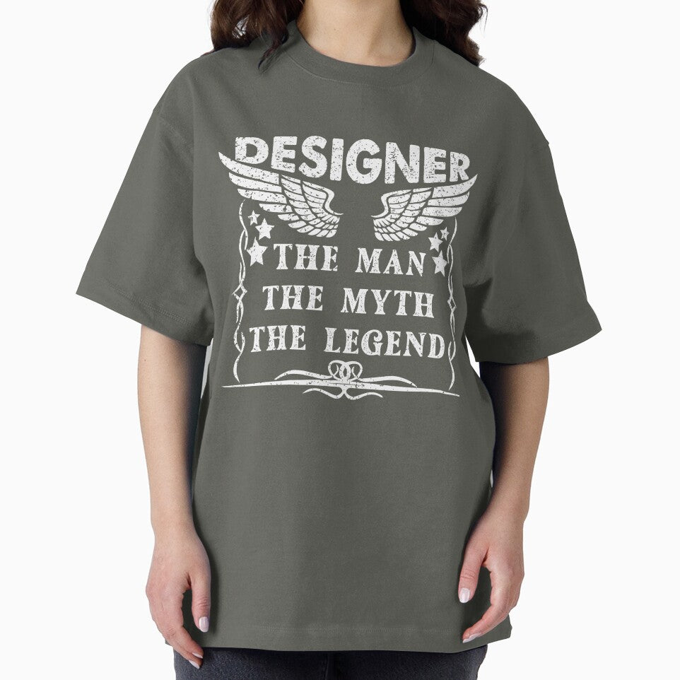 Designer The Man The Myth The Legend - Funny Designer Quote Gift Idea For Men and Womens by Mmmm3344