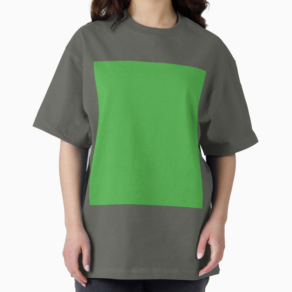 Plain Solid Color Green Lemon Green Medium Green by mimihuang creations