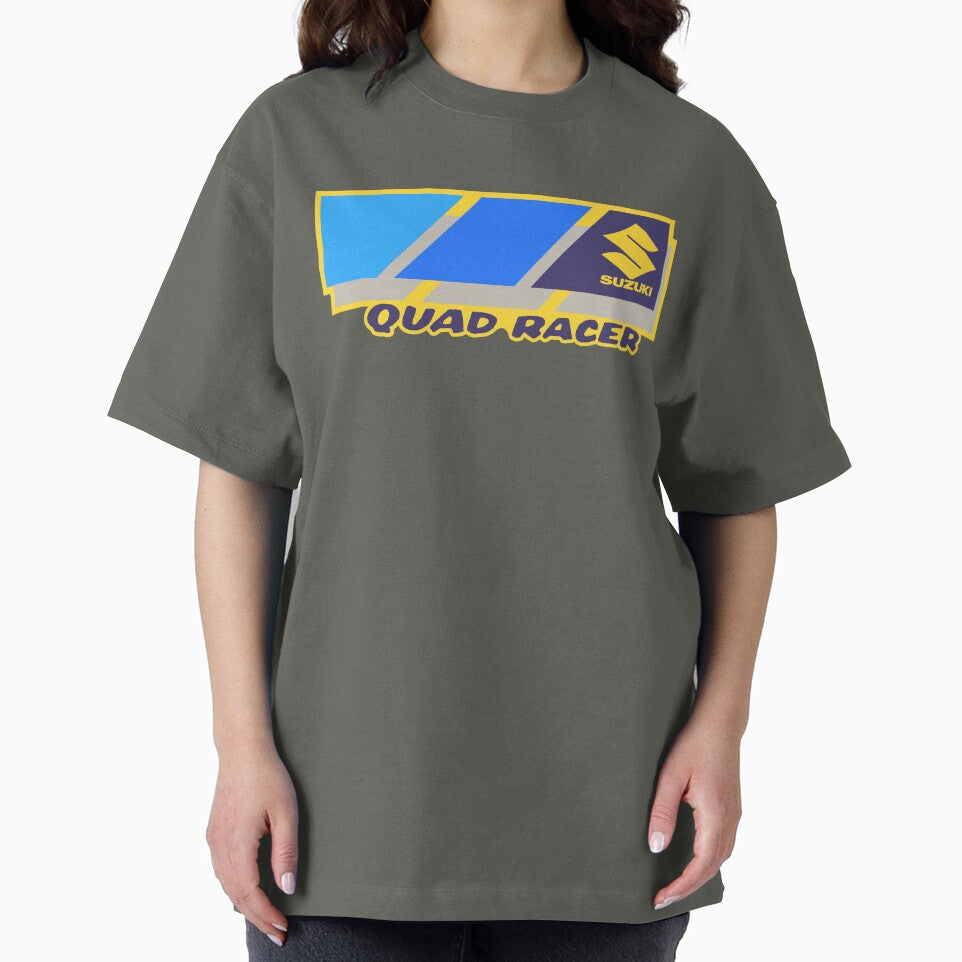 1980's Suzuki Quad Racer Reproduction Print by VMXtshirts