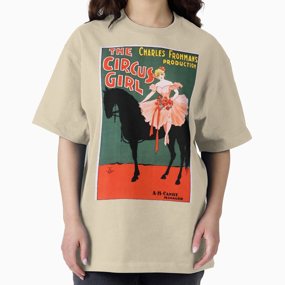 THE CIRCUS GIRL Performance Promotion American Vintage Theater by retroposters