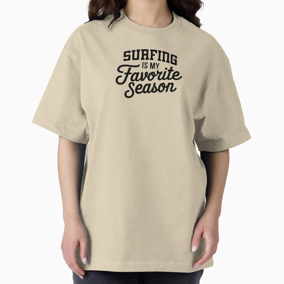 Surfing is My Favorite Season Funny Surfing Lover by Oussinc