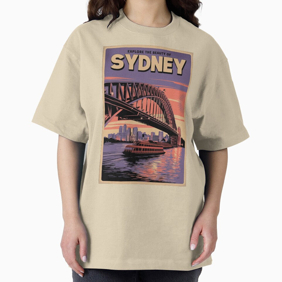 Sydney Vintage Travel Poster by TravelerRat
