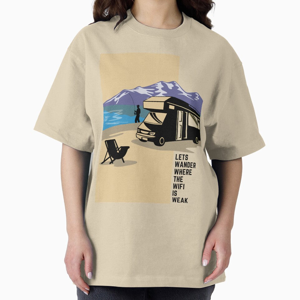 Camping on Wheels - T-shirts, Hoodies and Sweatshirts by TripsandPrints