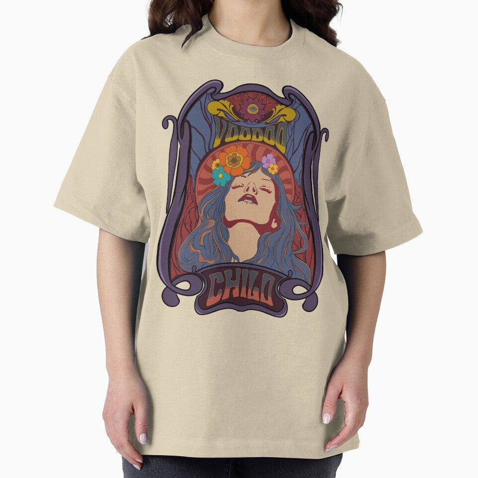 Pyschedelic vintage 60s hippie design - Voodoo child by Yoginath
