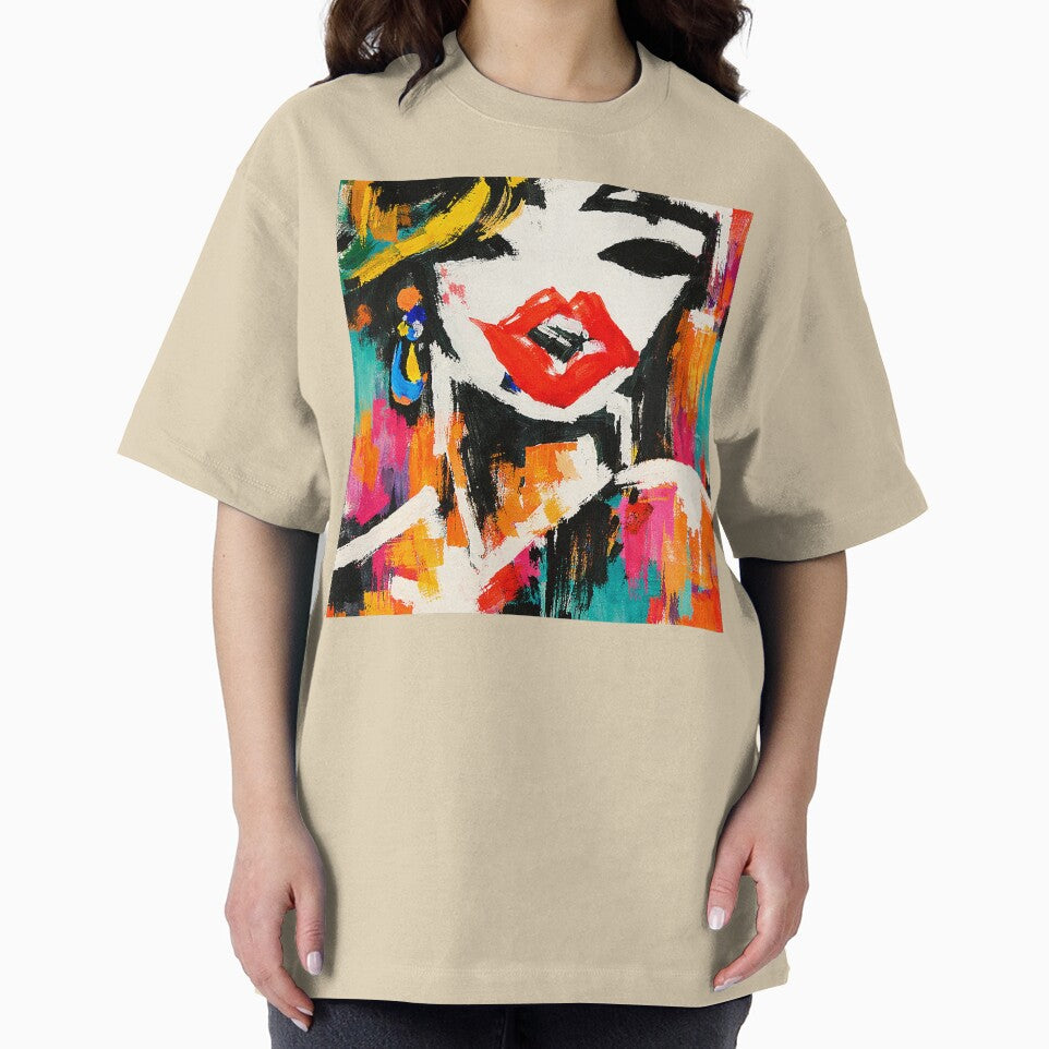 Fashion Model – Bold Pop Art Portrait by LuluLeb