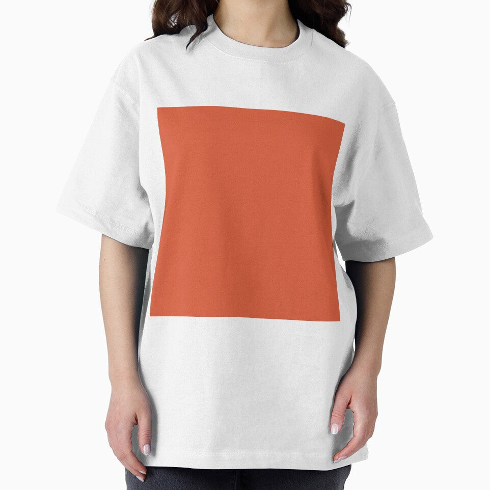 Plain Solid Color Sunset Hot Orange Vivid Orange (C10 M80 Y90) by mimihuang creations