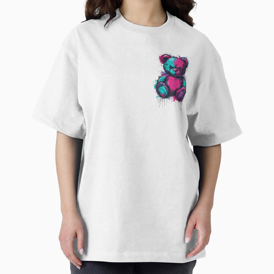 Street art meets cuddliness: The Graffiti Teddy by christinmrose