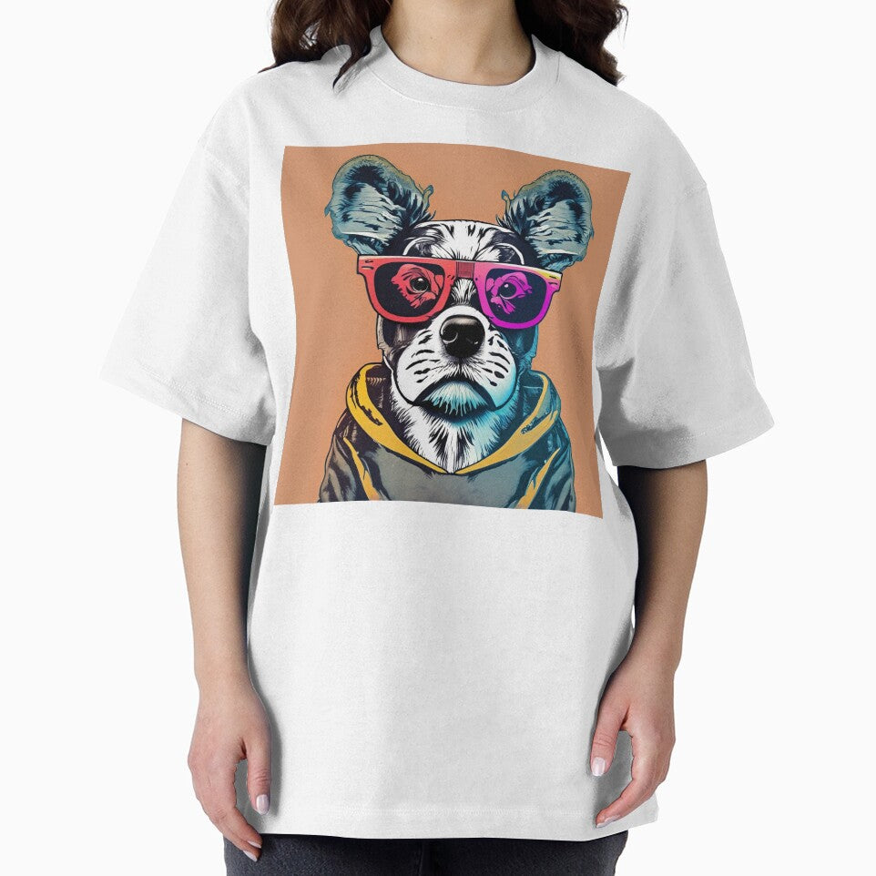 A dog in oversized sunglasses by Boxing Kangaroo Retail Company
