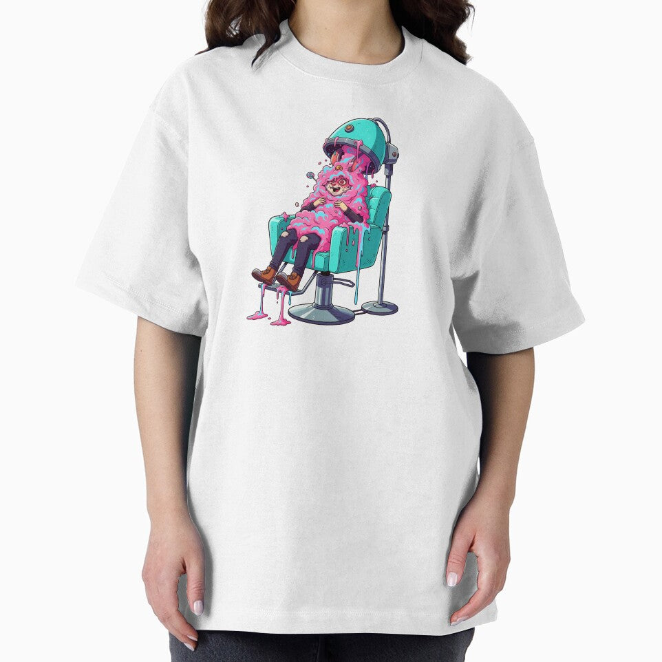 Cotton Candy Melt Rabbit - Bubblegum Psychedelic Kawaii Grunge by Rebel-Candy