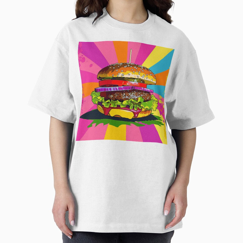 Hamburger Pop Art 6 by AstroRisq