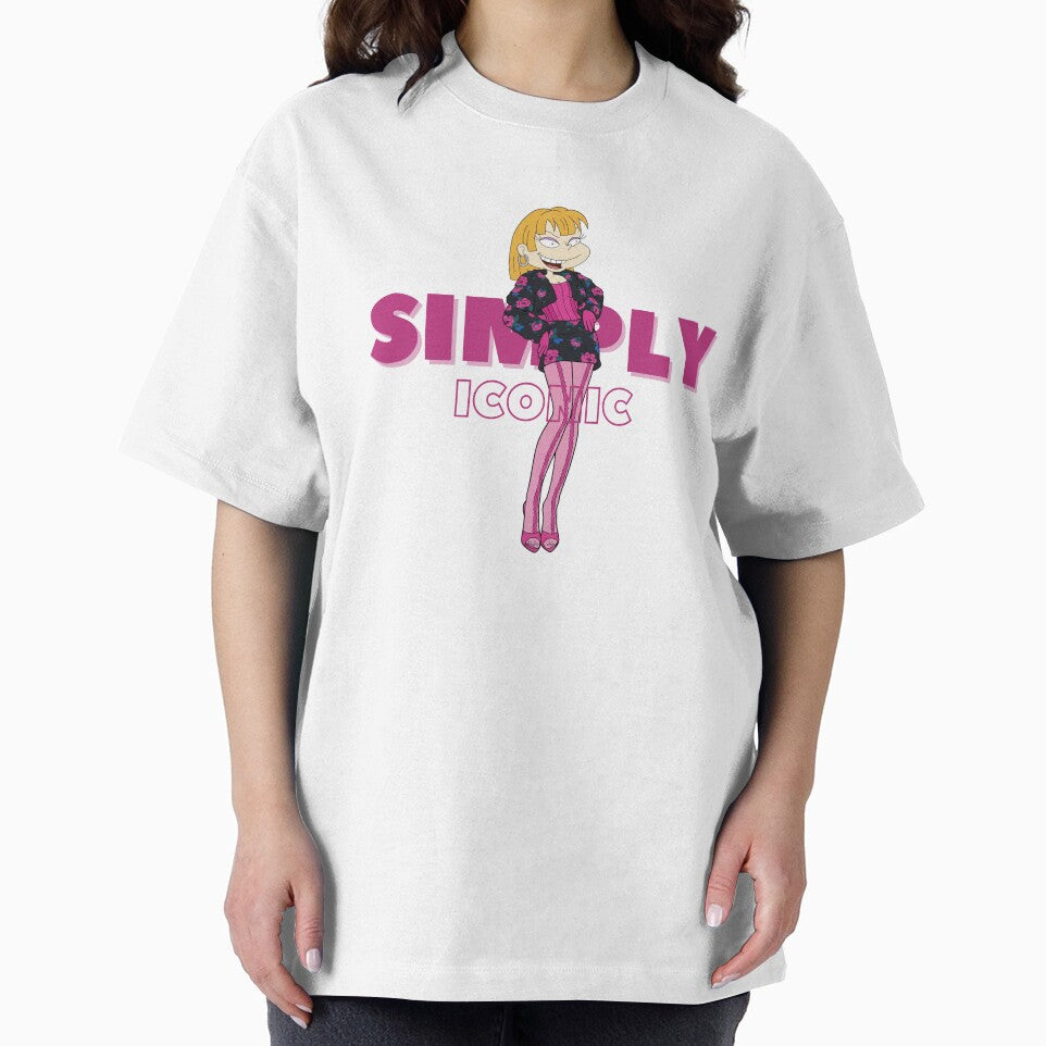 Simply Iconic 90s Editorial Fashion Tee by LunaTS