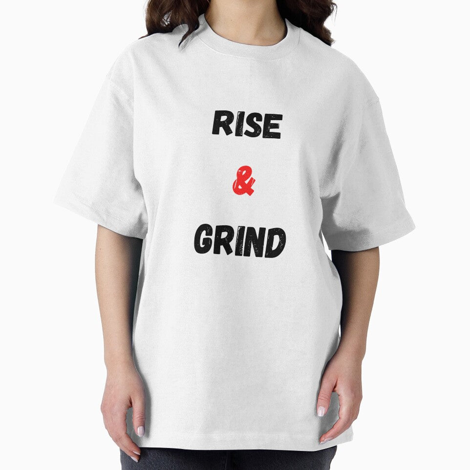 Motivational Quote Rise And Grind by Salman Hino