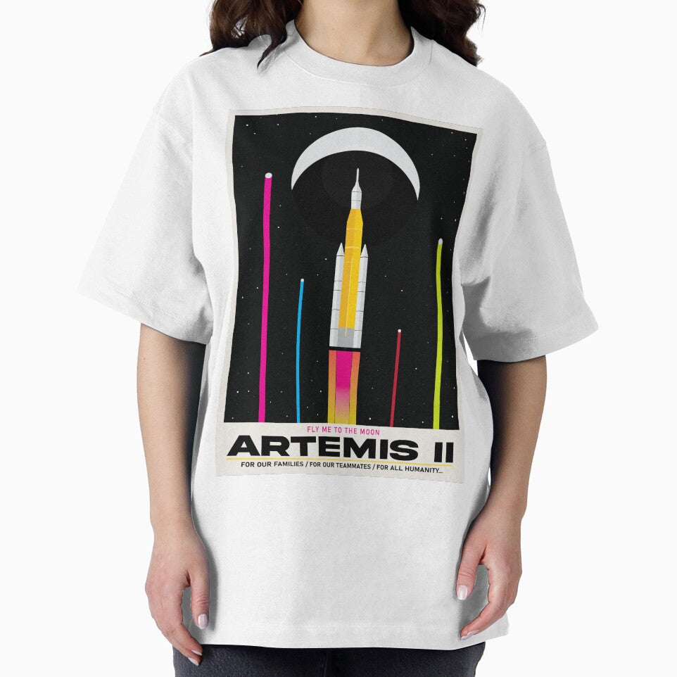 Artemis II Graphic Poster by Hexwave Media
