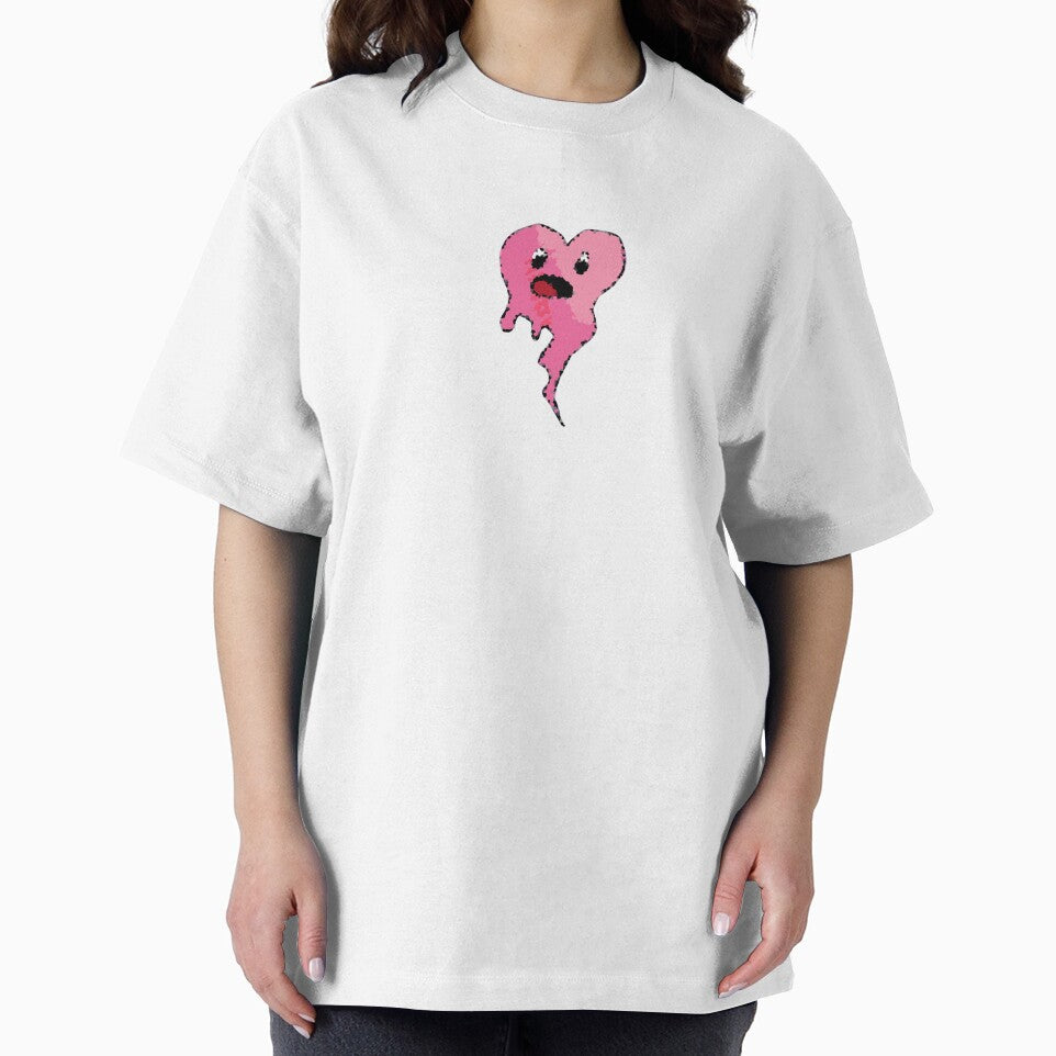 Valentines day pixelated pink heart by Coffeemerc117