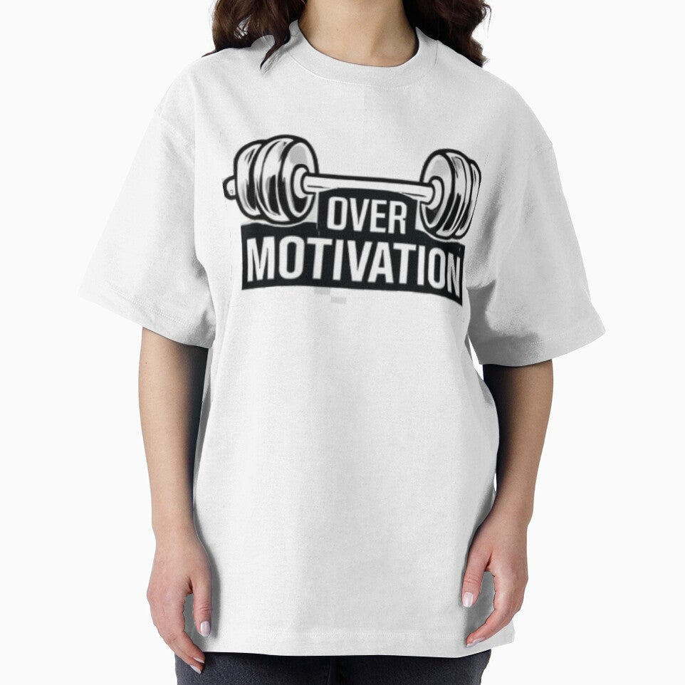 Discipline Over Motivation Gym Quote Typography by MoodThread