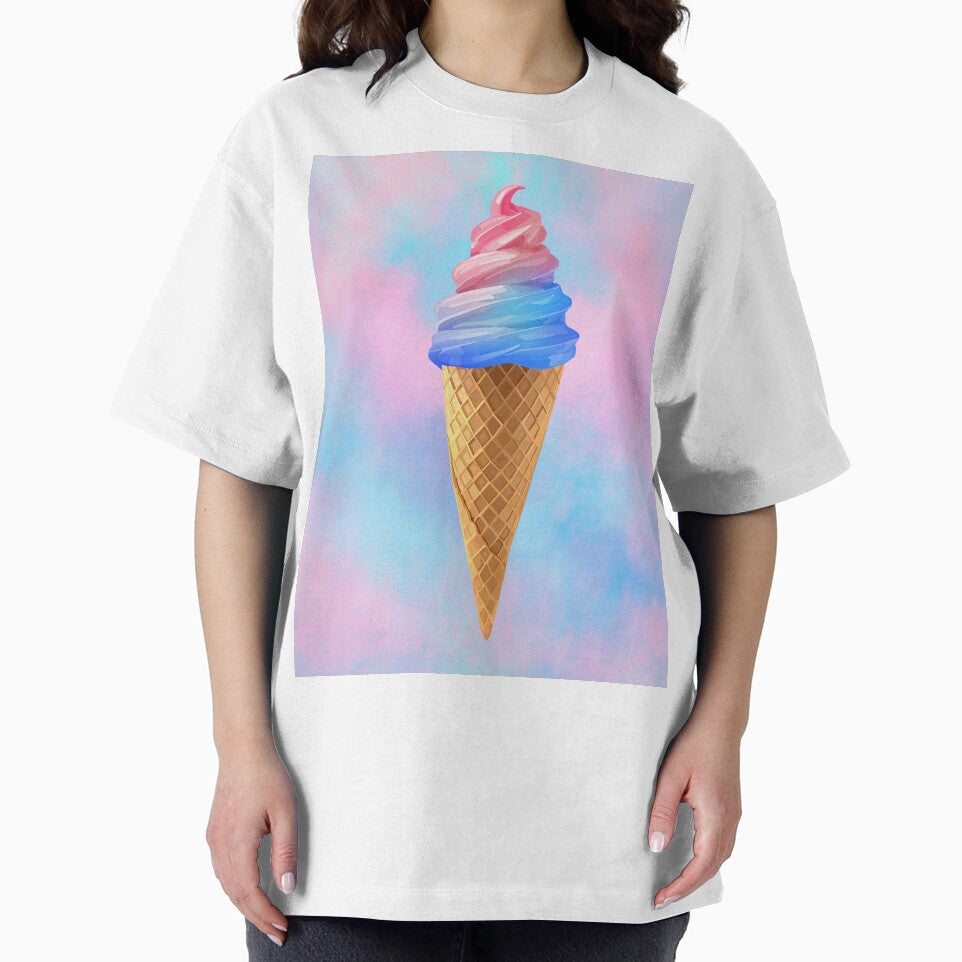 Carnival Cotton Candy Ice Cream Dream by Deborah Camp