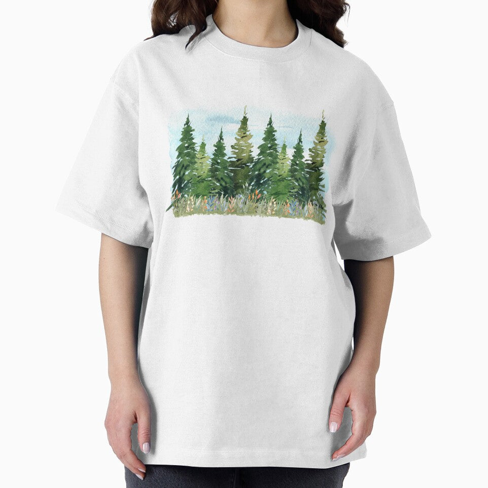 Watercolor Forest by kathryn-naomi