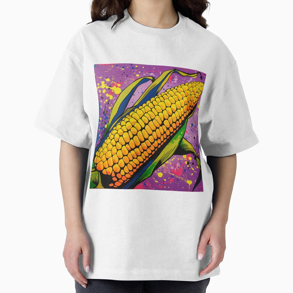 Corn Cob Pop Art 2 by AstroRisq